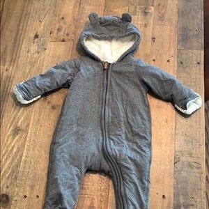 Baby winter one piece